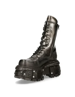 New Rock ANKLE BOOT IMPERFECT M-TANK005-C4 New