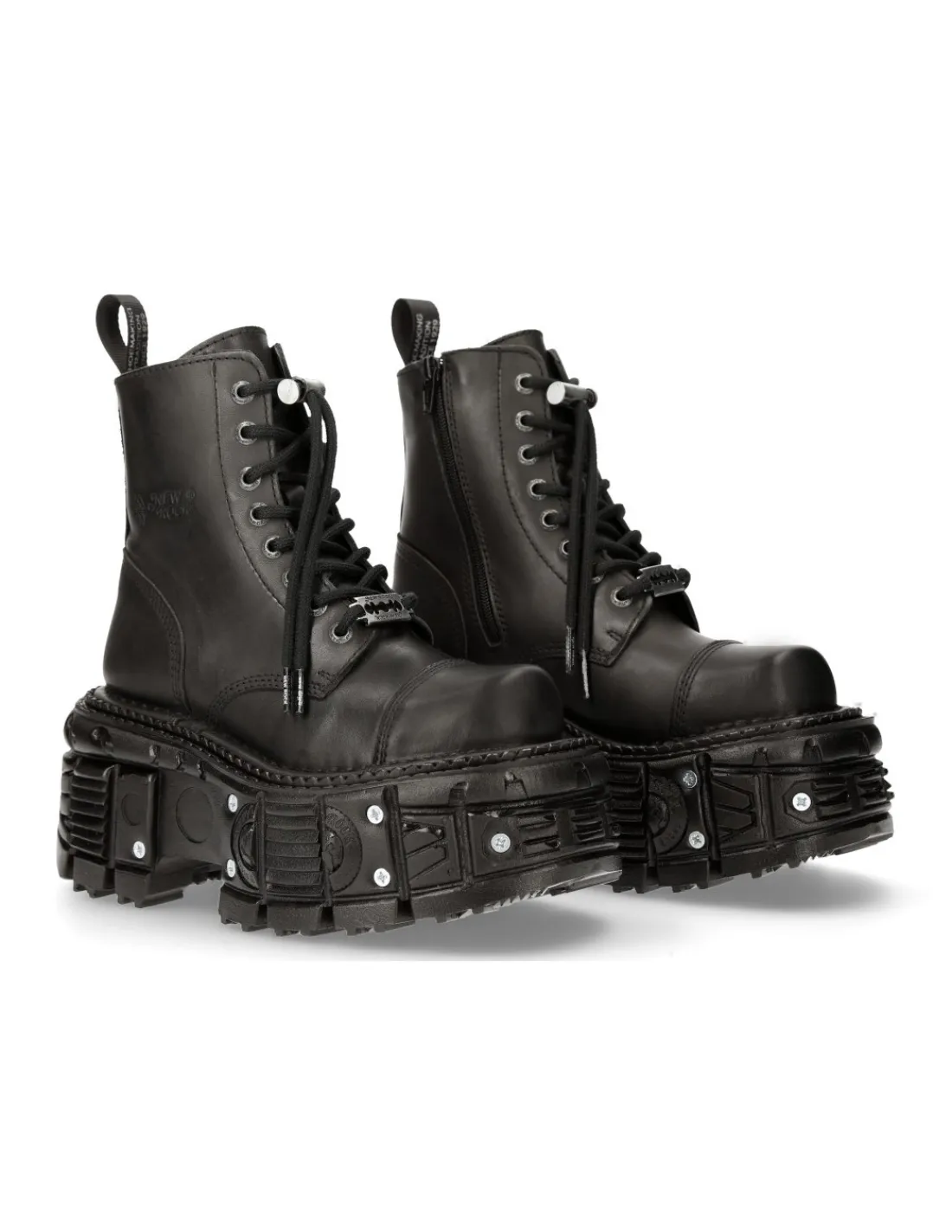 New Rock ANKLE BOOT IMPERFECT WITH LACES M-MILI083CCT-C8 Online