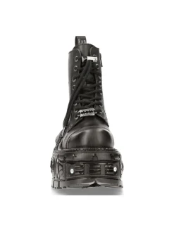 New Rock ANKLE BOOT IMPERFECT WITH LACES M-MILI083CCT-C8 Online