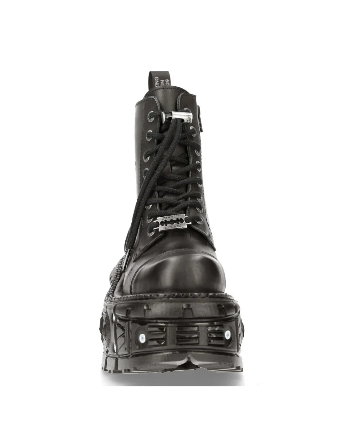 New Rock ANKLE BOOT IMPERFECT WITH LACES M-MILI083CCT-C8 Online