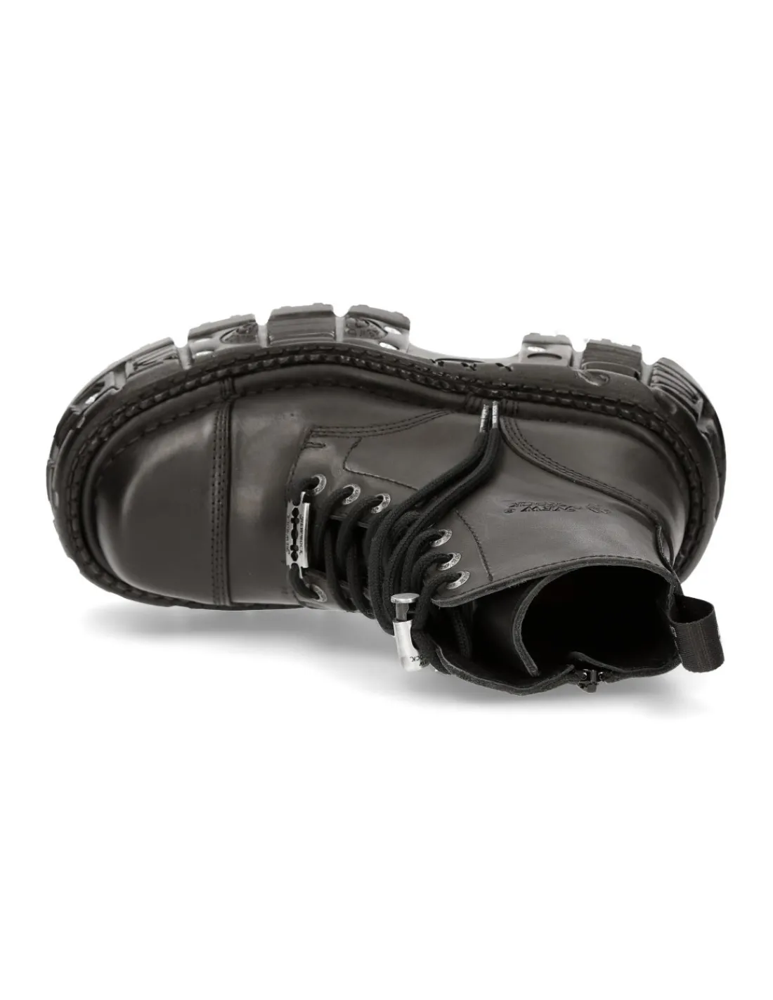 New Rock ANKLE BOOT IMPERFECT WITH LACES M-MILI083CCT-C8 Online
