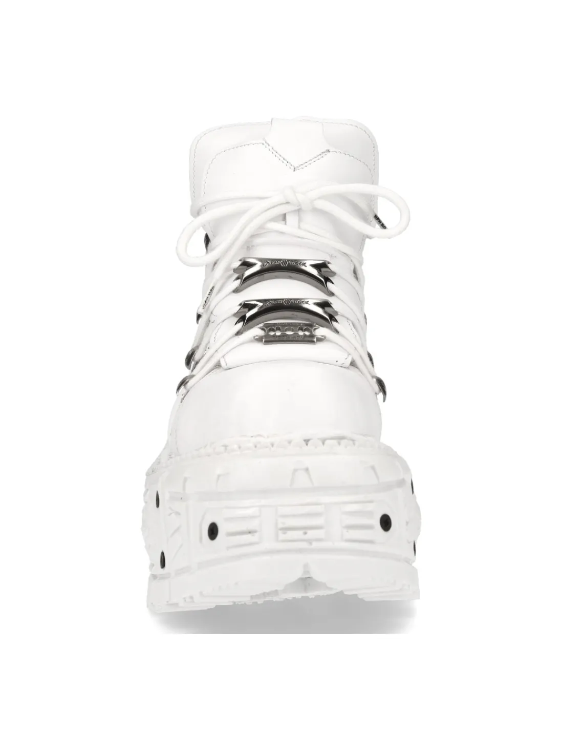 New Rock ANKLE BOOT IMPERFECT WITH LACES M-TANK106-C1 New