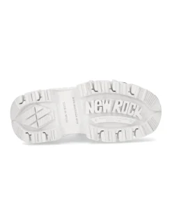 New Rock ANKLE BOOT IMPERFECT WITH LACES M-TANK106-C1 New