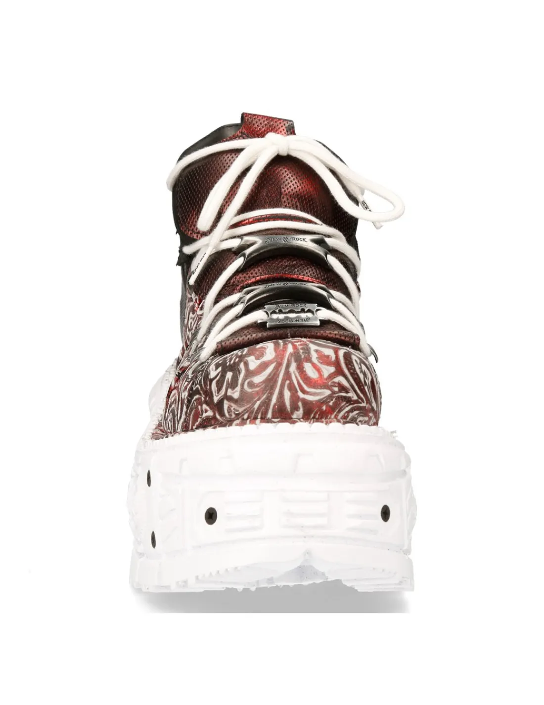 New Rock ANKLE BOOT IMPERFECT WITH LACES M-TANK106B-C3 Best
