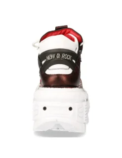 New Rock ANKLE BOOT IMPERFECT WITH LACES M-TANK106B-C3 Best