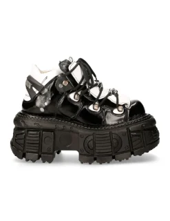 New Rock ANKLE BOOT IMPERFECT WITH LACES M-106-S119 Online
