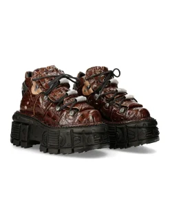 New Rock ANKLE BOOT IMPERFECT WITH LACES M-106M-C13 Best