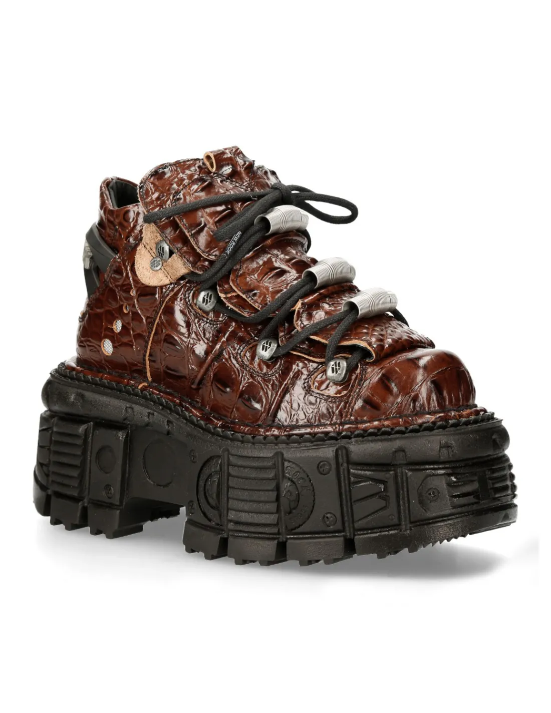 New Rock ANKLE BOOT IMPERFECT WITH LACES M-106M-C13 Best