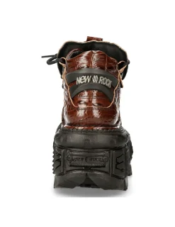 New Rock ANKLE BOOT IMPERFECT WITH LACES M-106M-C13 Best
