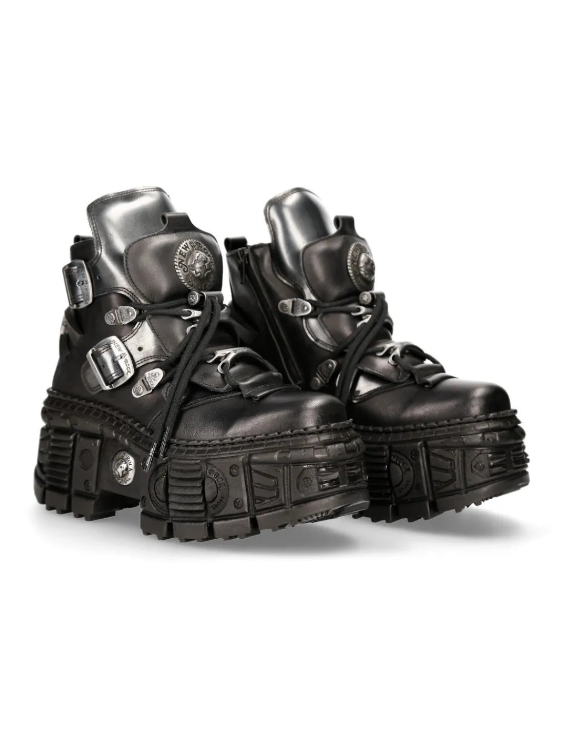 New Rock ANKLE BOOT TANK M-WALL052-C1 Best