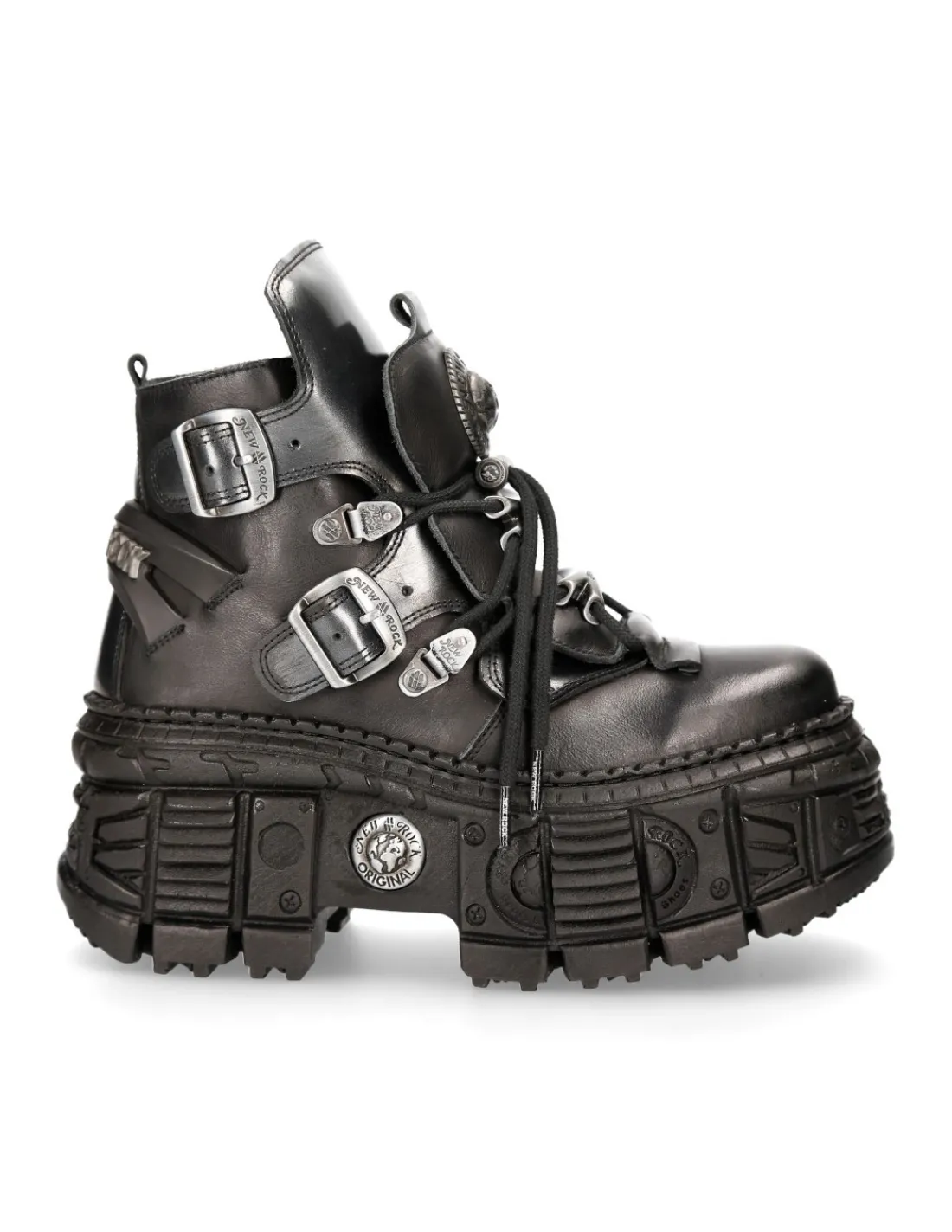 New Rock ANKLE BOOT TANK M-WALL052-C1 Best