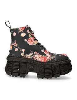 New Rock ANKLE BOOT TANK M-WALL005-V36 Hot