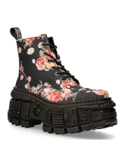 New Rock ANKLE BOOT TANK M-WALL005-V36 Hot