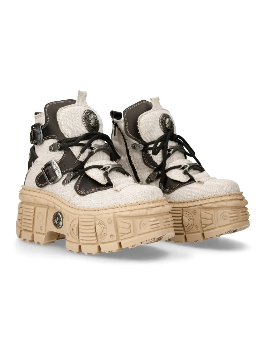 New Rock ANKLE BOOT TANK M-WALL052-V3 Hot