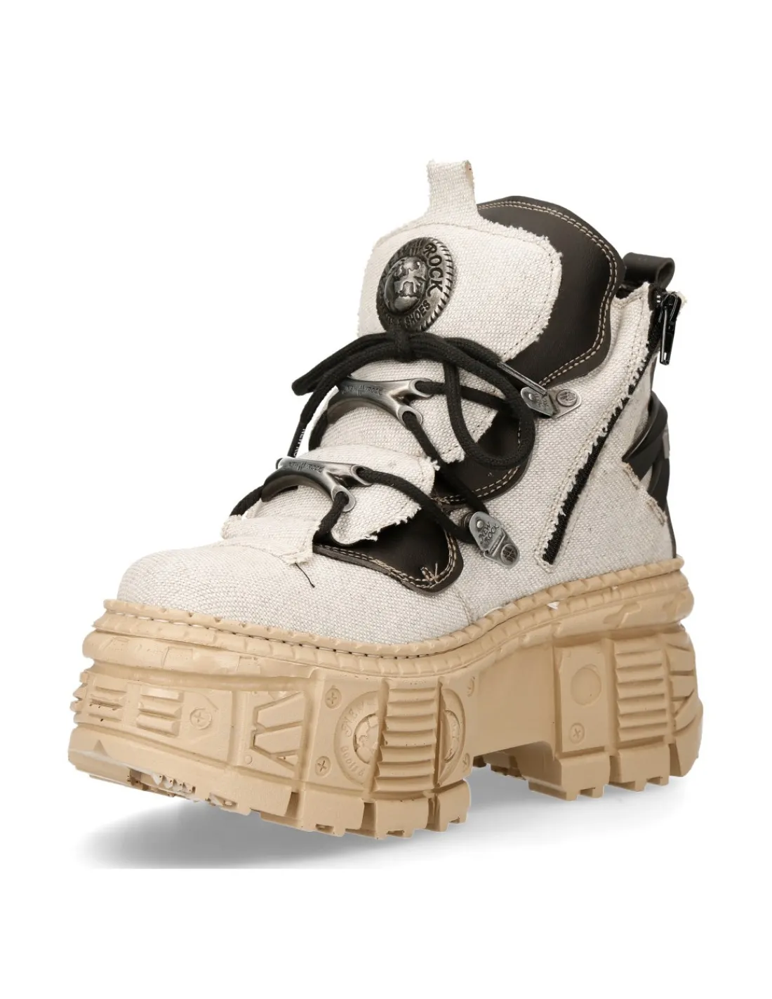 New Rock ANKLE BOOT TANK M-WALL052-V3 Hot