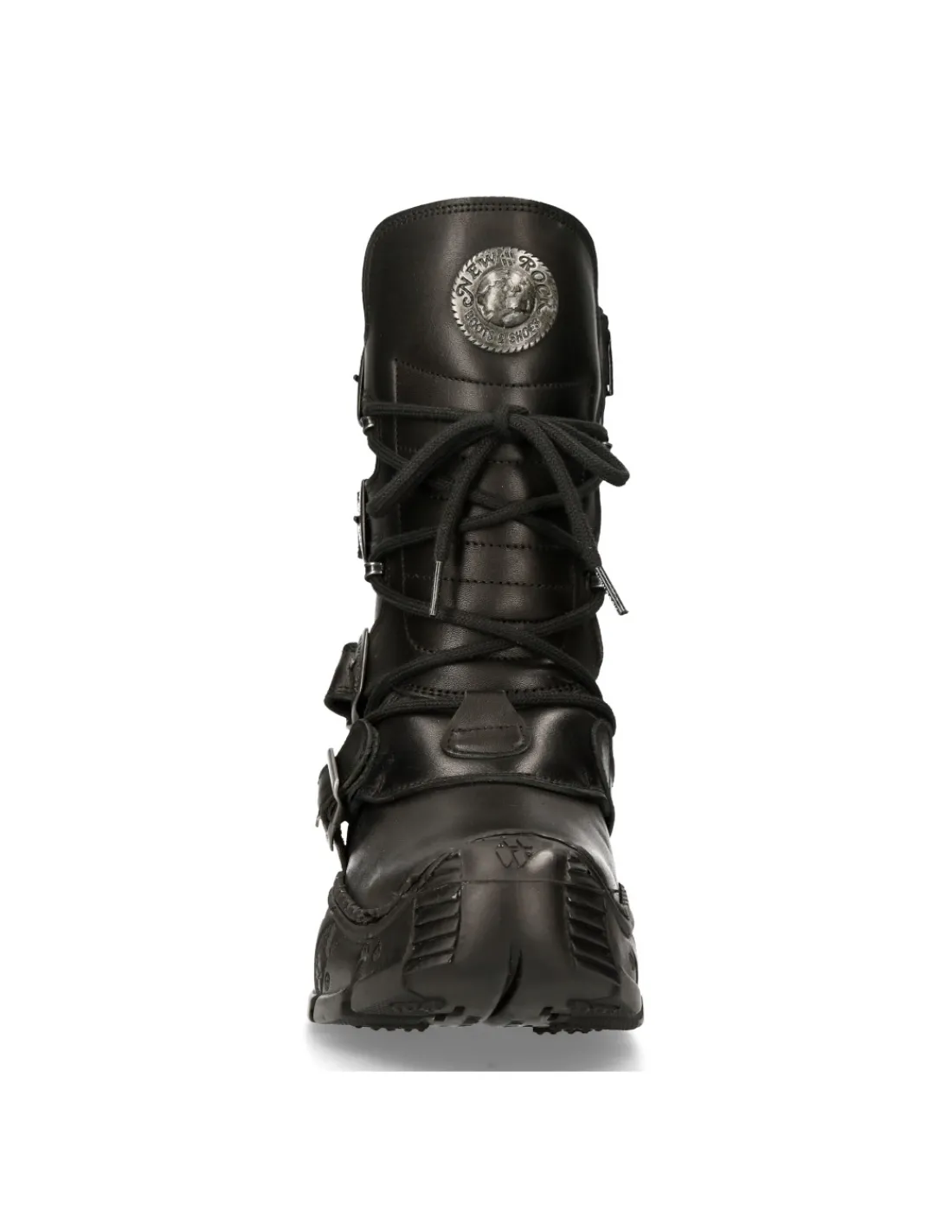 New Rock ANKLE BOOT BLACK IMPACT M-IMPACT013-S1 New
