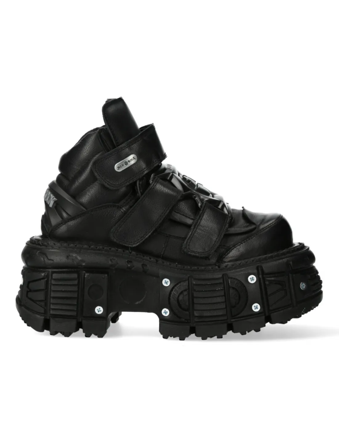 New Rock ANKLE BOOT BLACK IMPERFECT M-285-C52 Best