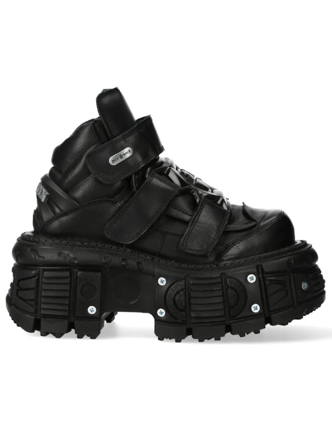 New Rock ANKLE BOOT BLACK IMPERFECT M-285-C52 Best