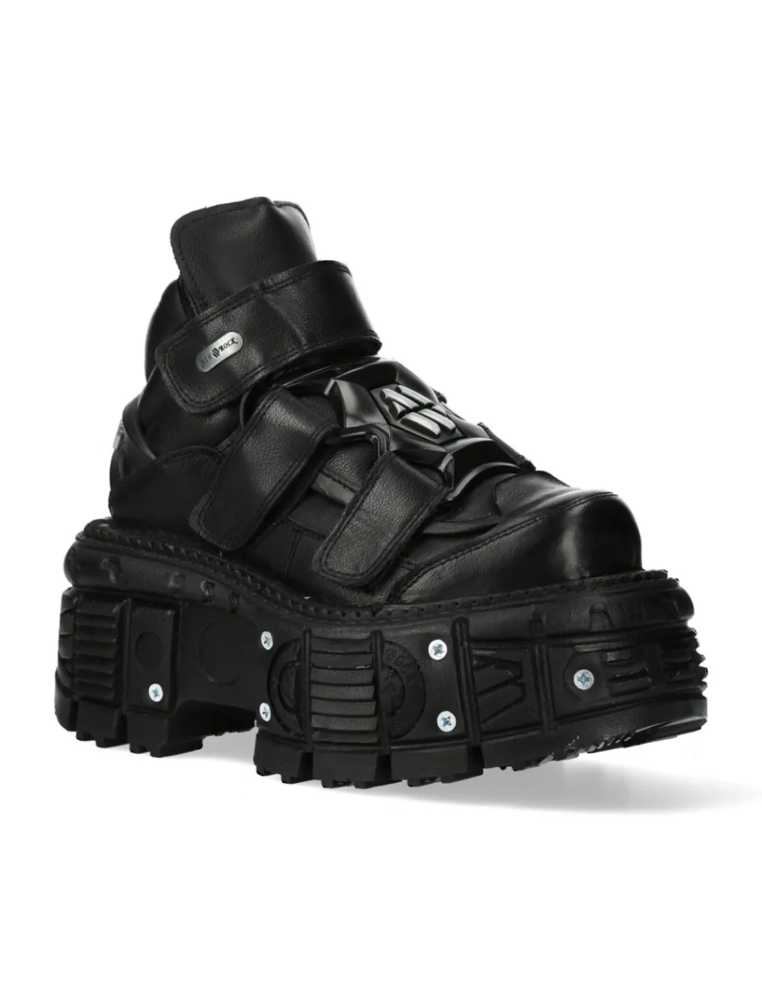New Rock ANKLE BOOT BLACK IMPERFECT M-285-C52 Best