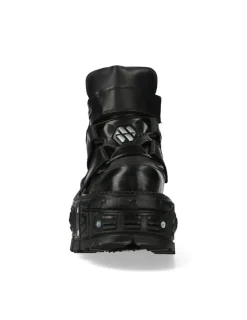 New Rock ANKLE BOOT BLACK IMPERFECT M-285-C52 Best