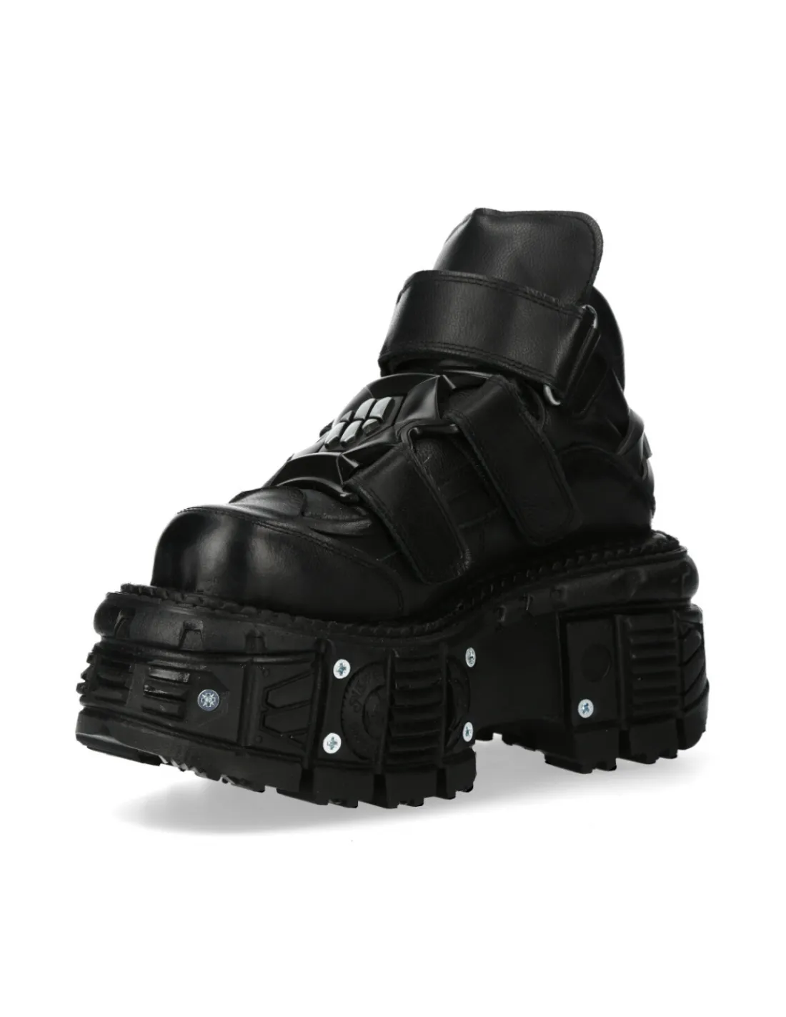 New Rock ANKLE BOOT BLACK IMPERFECT M-285-C52 Best