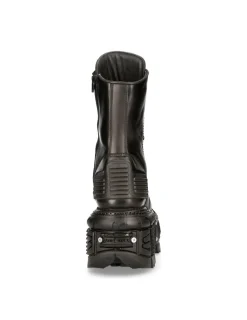 New Rock ANKLE BOOT BLACK IMPERFECT M-TANK005C-C1 Sale