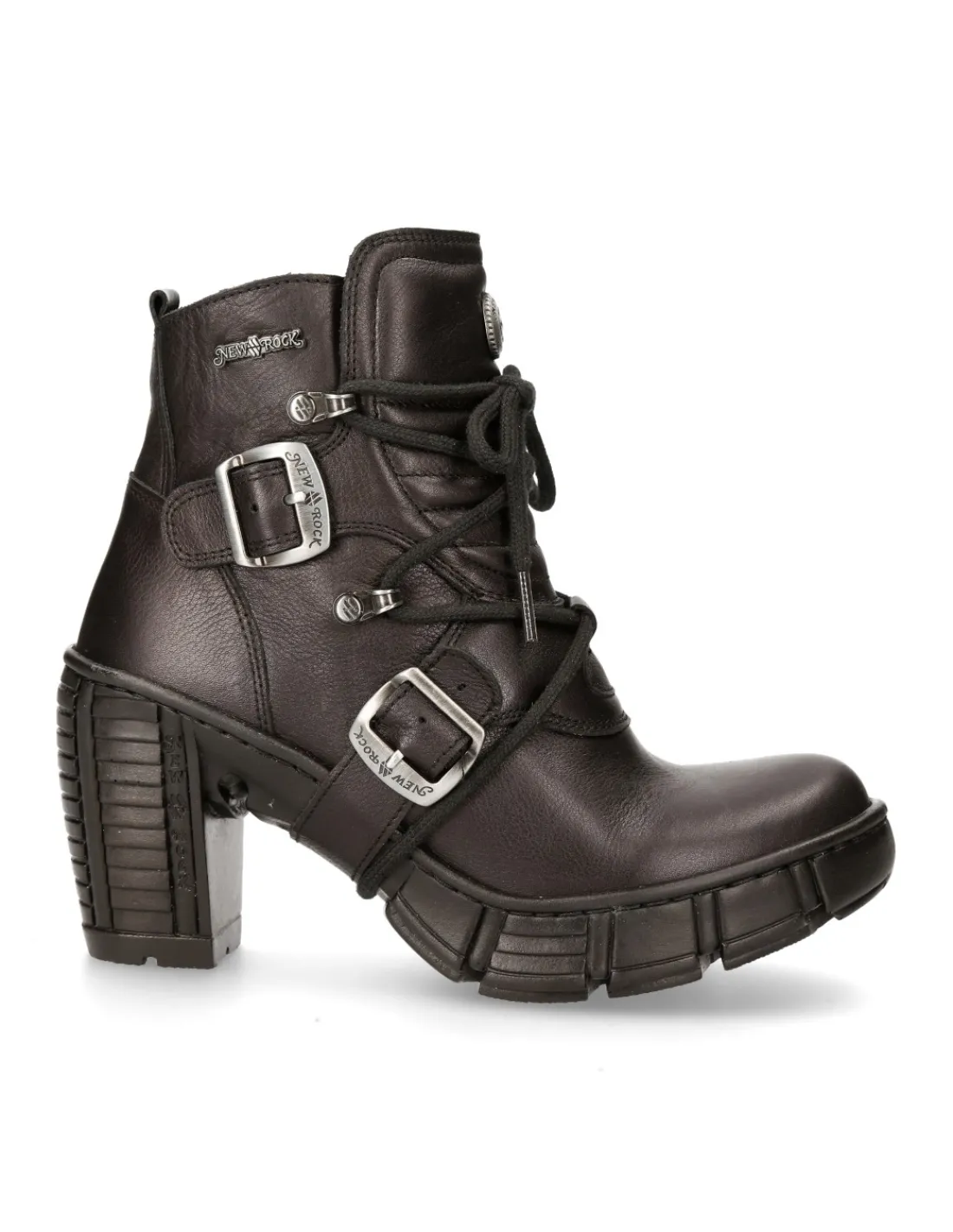New Rock ANKLE BOOT BLACK M-TRCASCO004-S2 Hot