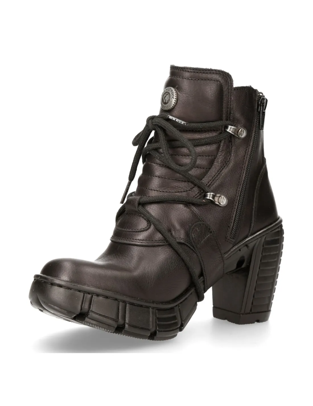 New Rock ANKLE BOOT BLACK M-TRCASCO004-S2 Hot