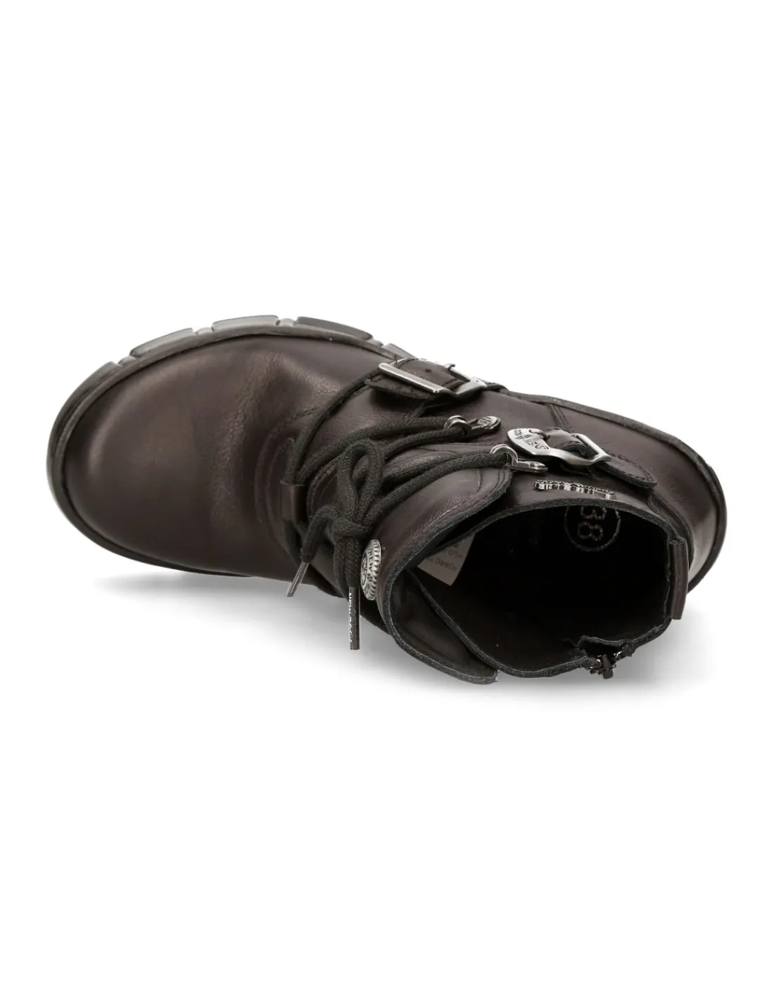 New Rock ANKLE BOOT BLACK M-TRCASCO004-S2 Hot
