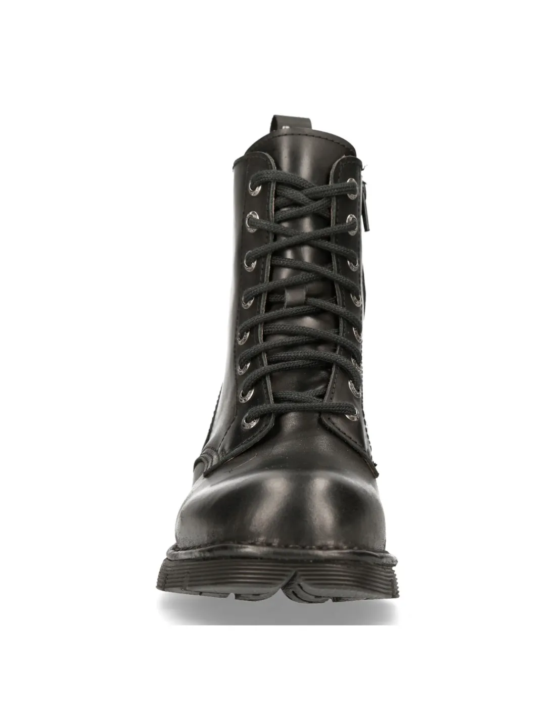 New Rock ANKLE BOOT BLACK PLANING WITH LACES M-NEWMILI084-S1 Clearance