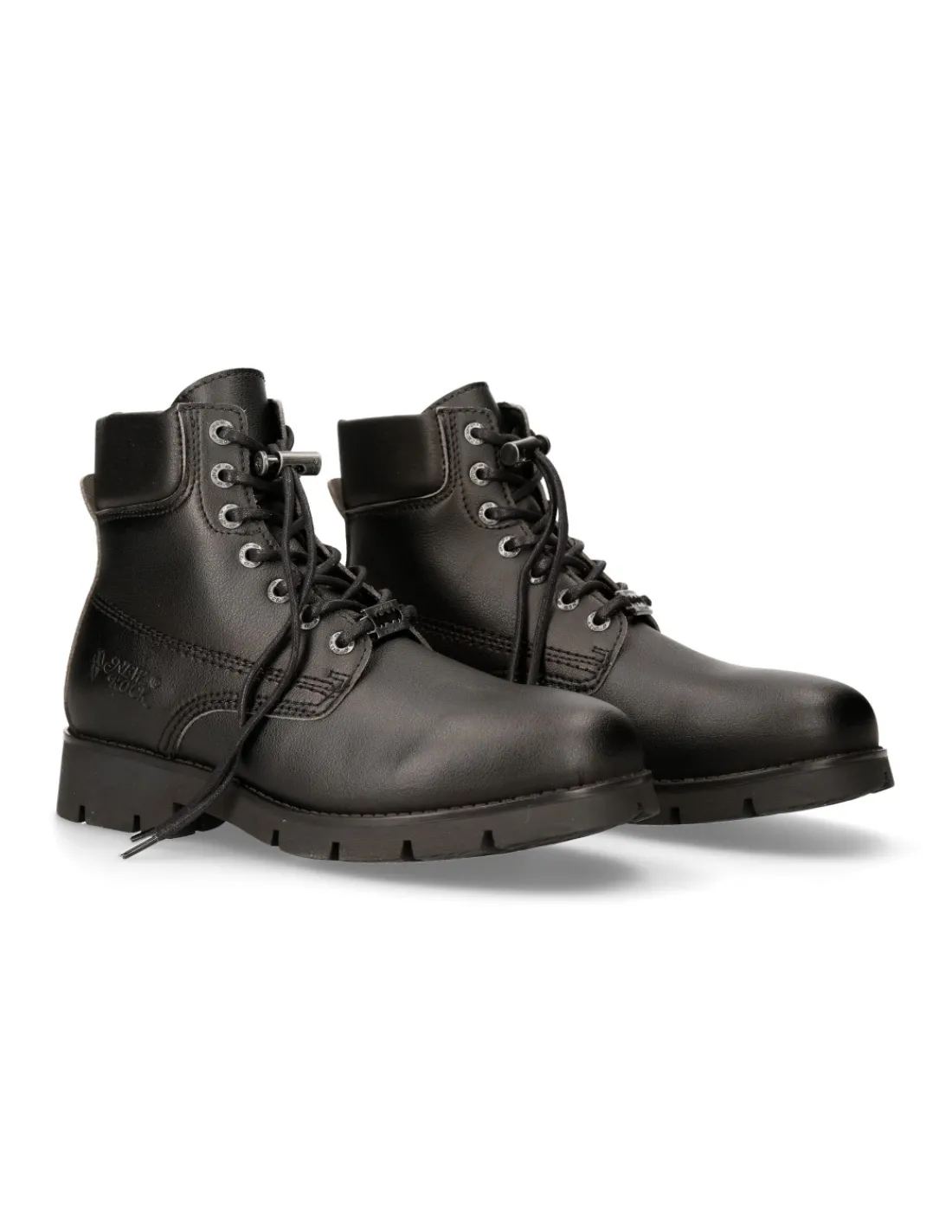 New Rock ANKLE BOOT BLACK RANGER WITH LACES M-RANGER046-V1 Outlet