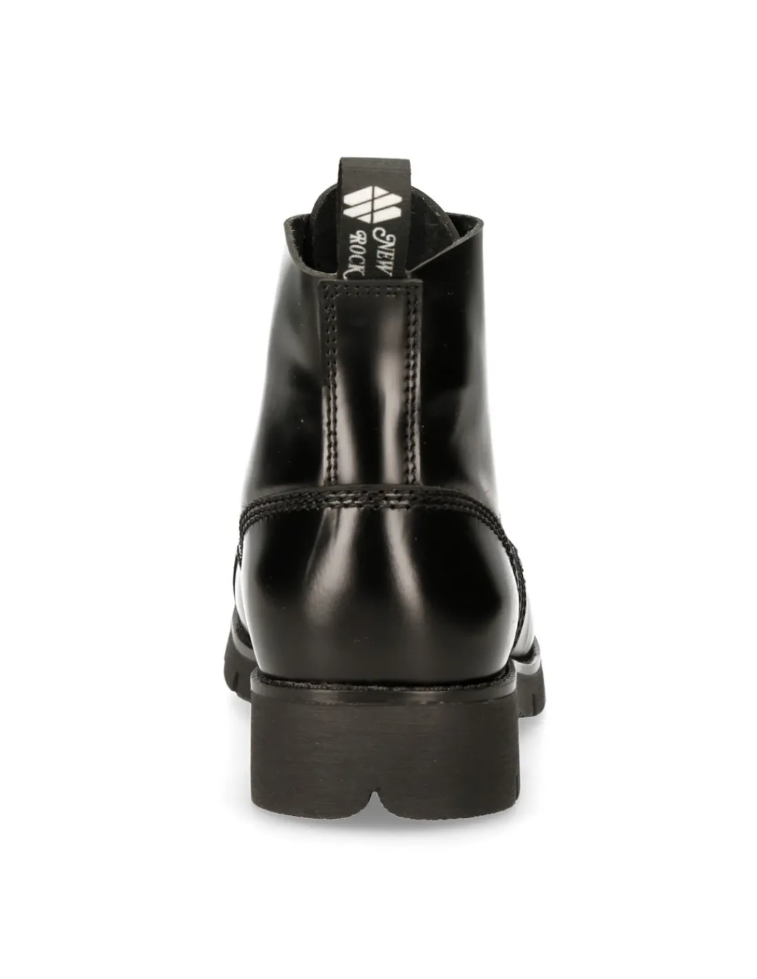 New Rock ANKLE BOOT BLACK RANGER WITH LACES M-RANGER006-S2