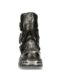 New Rock ANKLE BOOT BLACK REACTOR M-407-S1 Discount