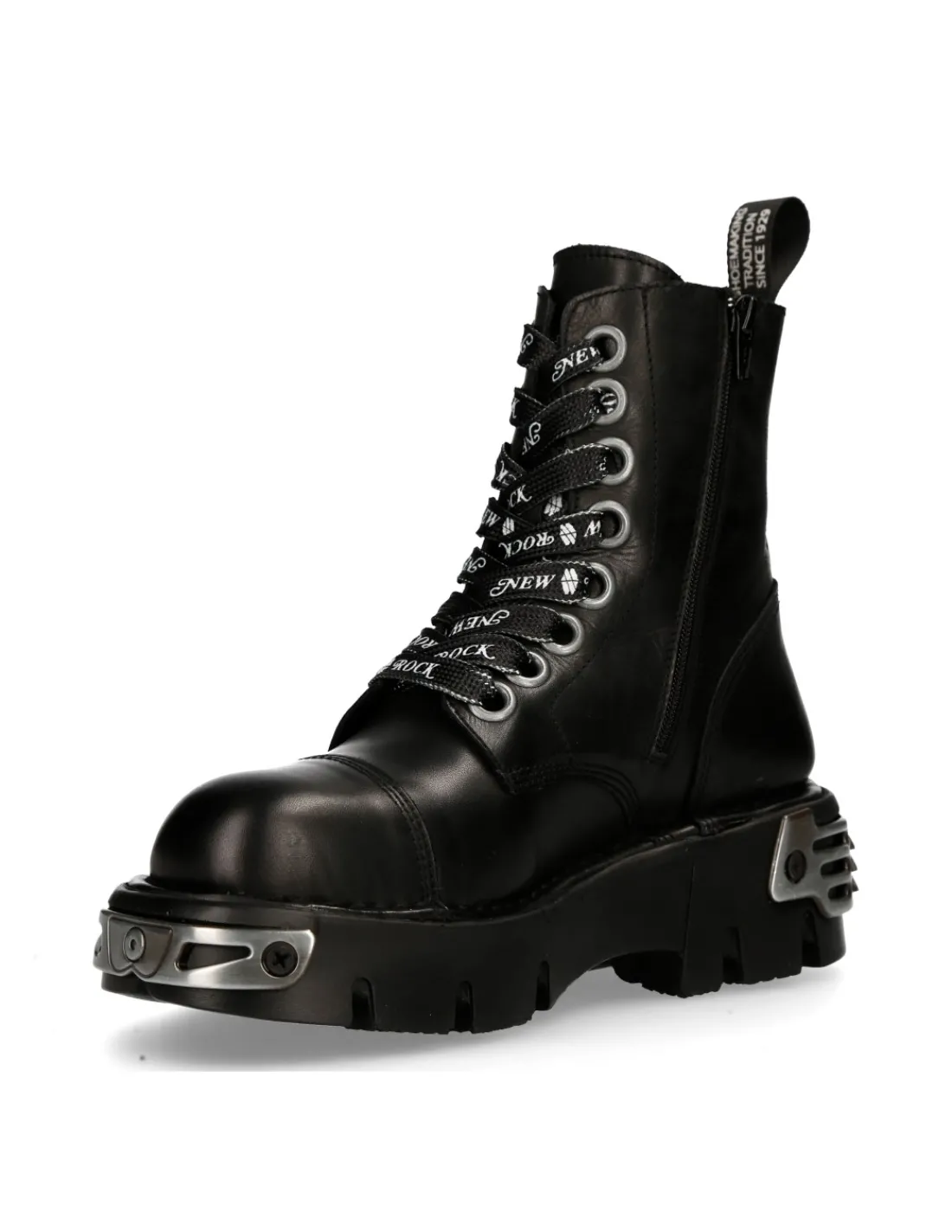 New Rock ANKLE BOOT BLACK REACTOR WITH LACES M-MILI247-C1 Online