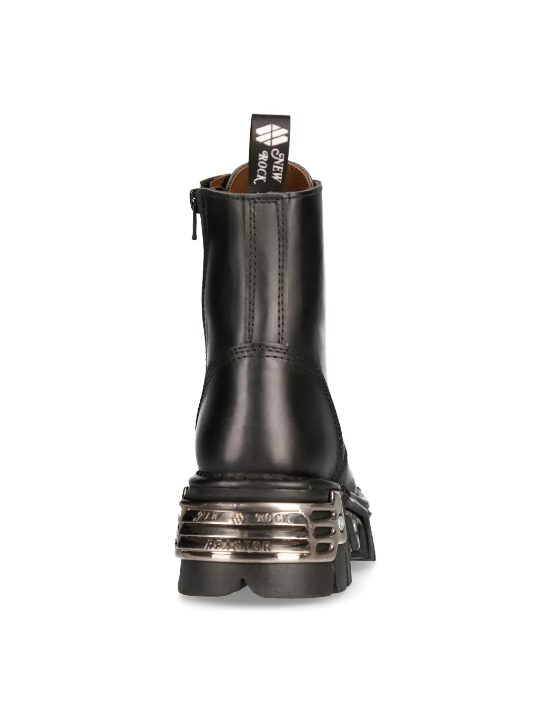 New Rock ANKLE BOOT BLACK REACTOR WITH LACES M-NEWMILI083-S35 Online