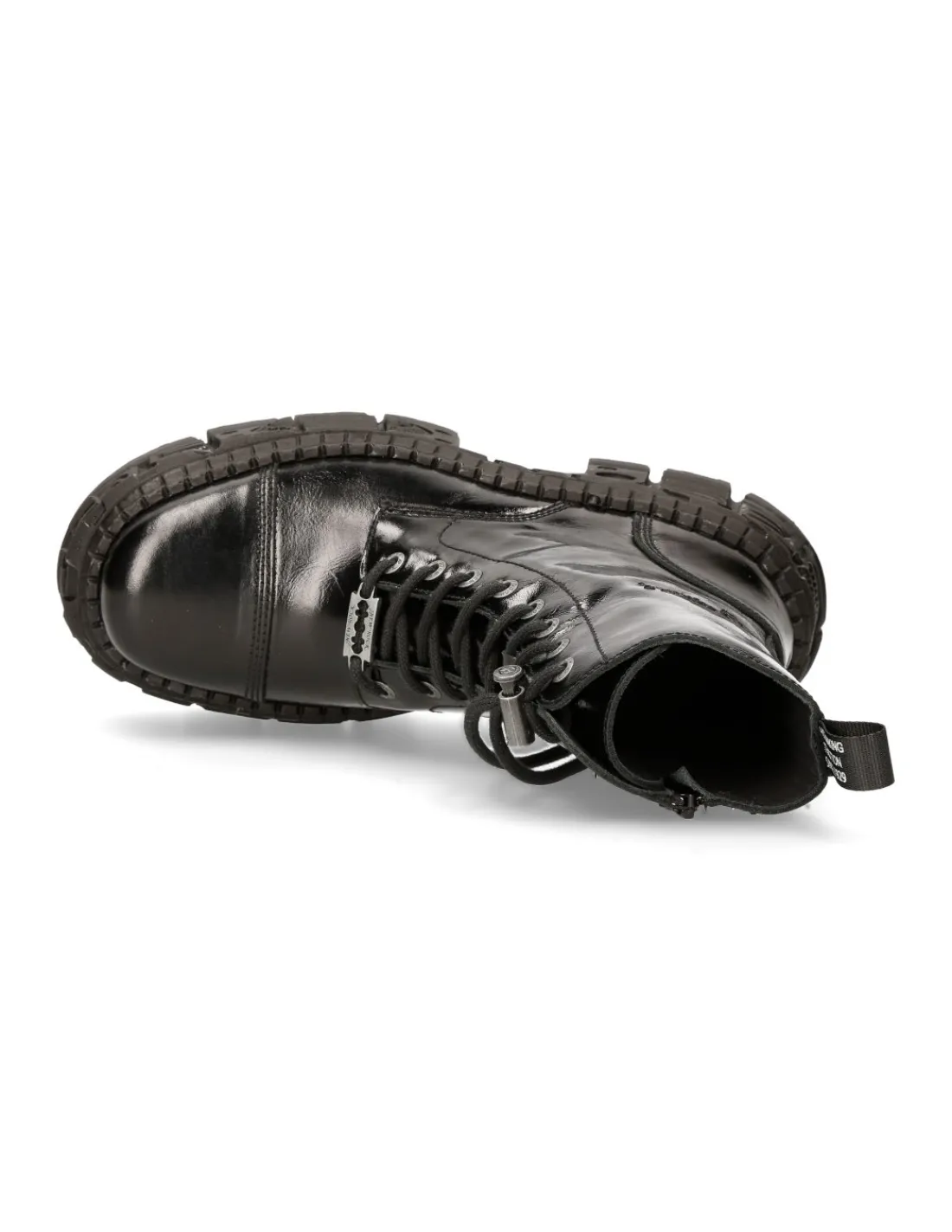 New Rock ANKLE BOOT BLACK TANK M-WALL126-S2 Sale