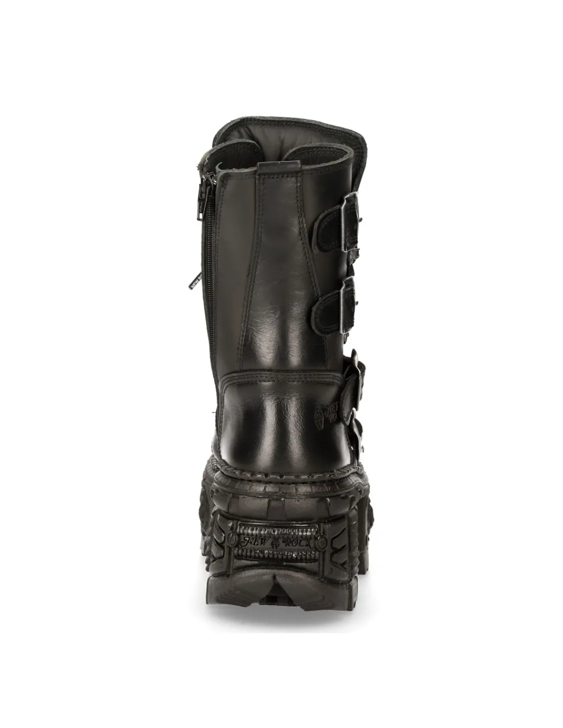 New Rock ANKLE BOOT BLACK TANK M-WALL373-S1 Clearance
