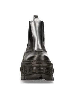 New Rock ANKLE BOOT BLACK TANK M-WALL049-C2 Best