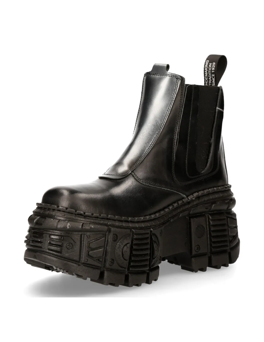 New Rock ANKLE BOOT BLACK TANK M-WALL049-C2 Best
