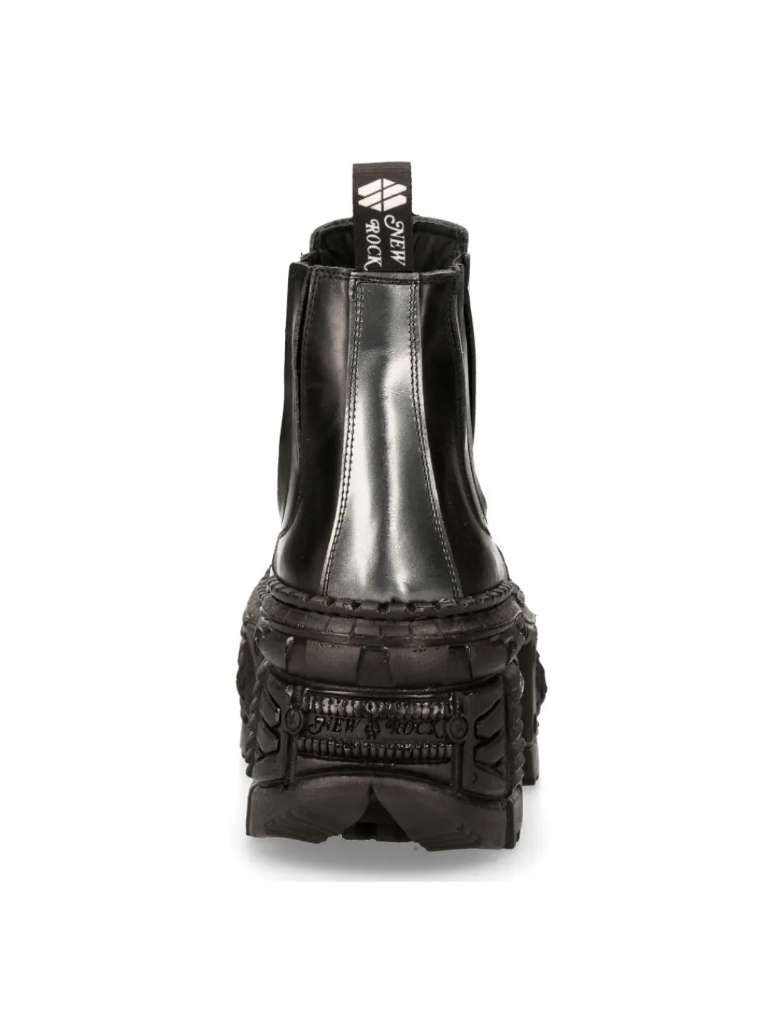 New Rock ANKLE BOOT BLACK TANK M-WALL049-C2 Best