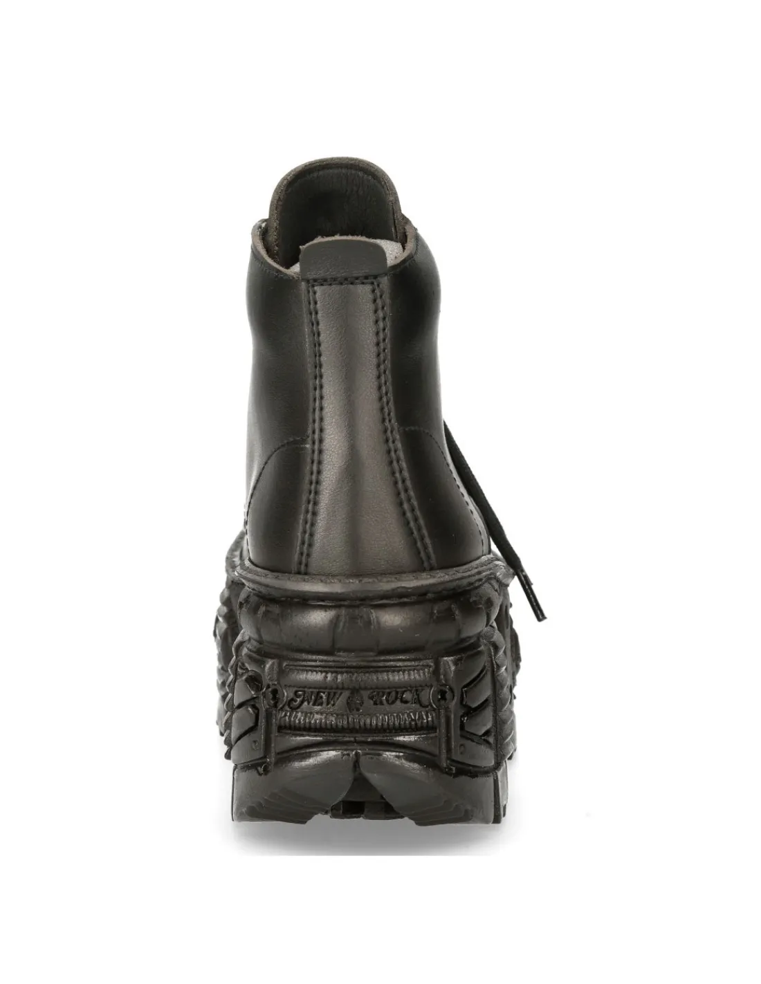 New Rock ANKLE BOOT BLACK TANK WITH LACES M-WALL046-V1 Online