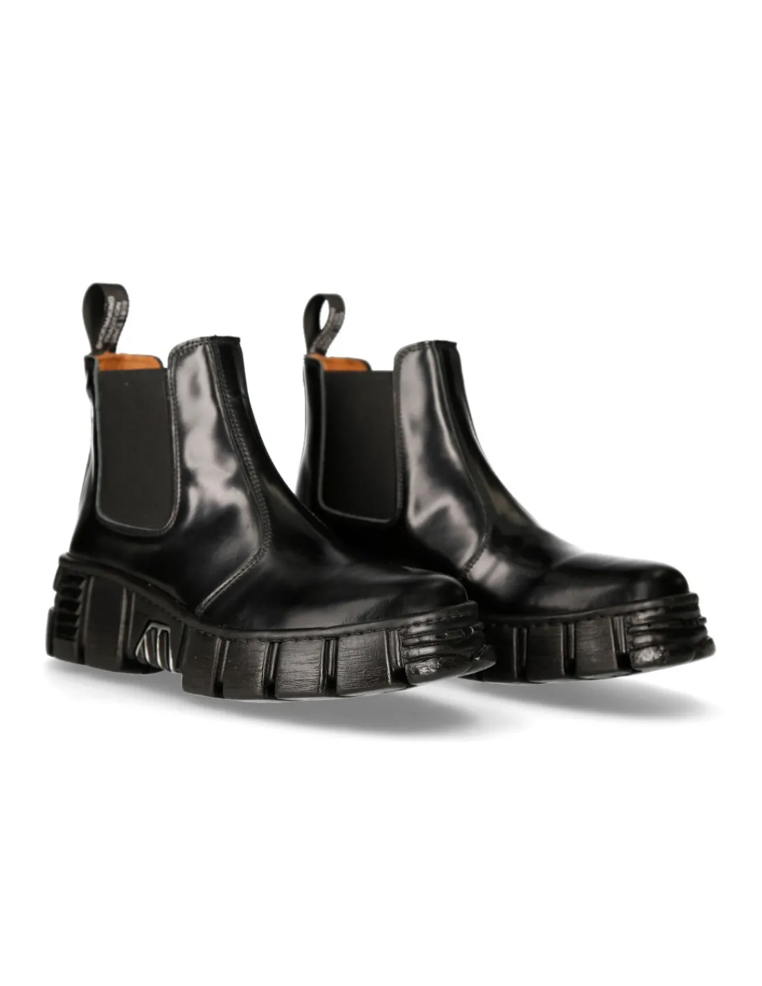 New Rock ANKLE BOOT BLACK TOWER M-WALL007N-C2 Hot