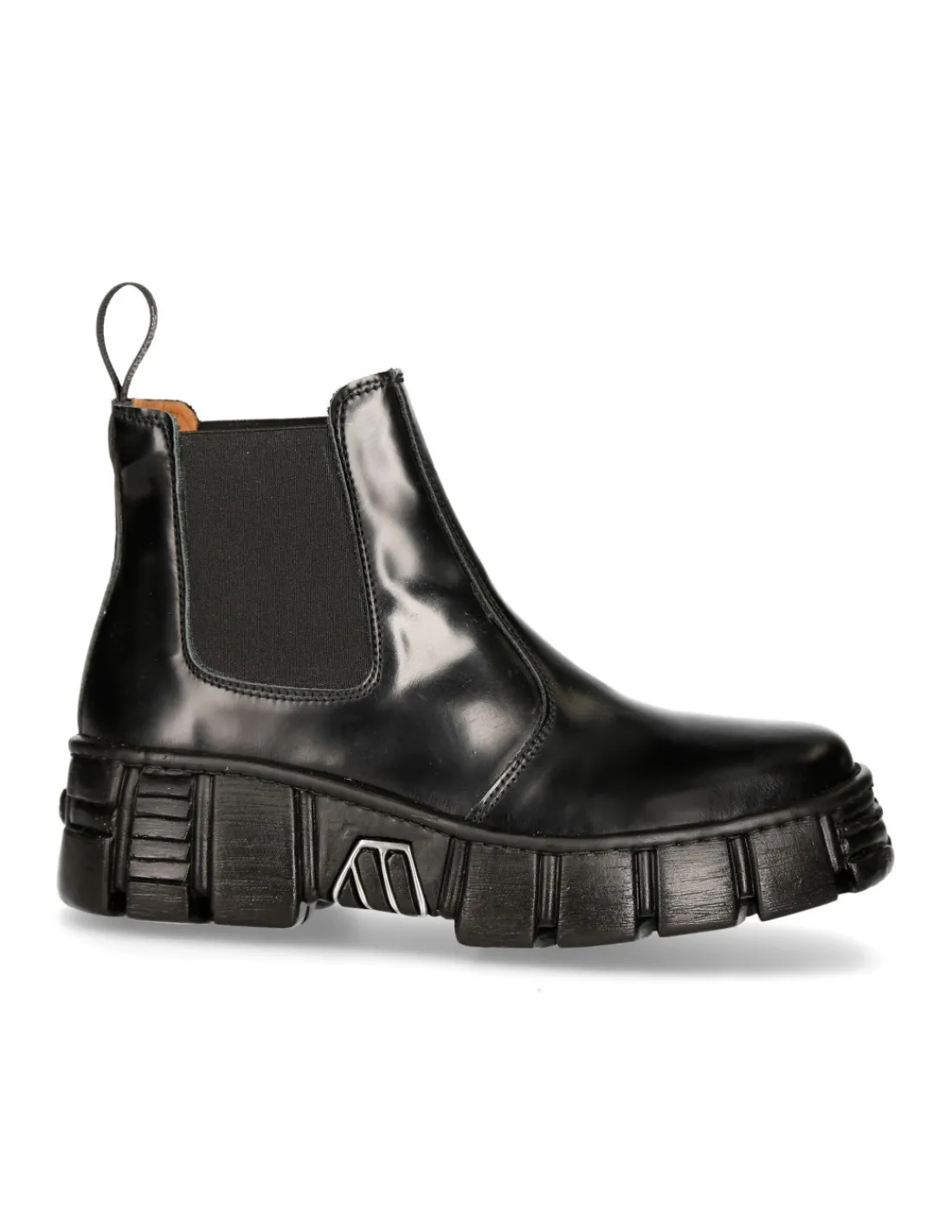 New Rock ANKLE BOOT BLACK TOWER M-WALL007N-C2 Hot