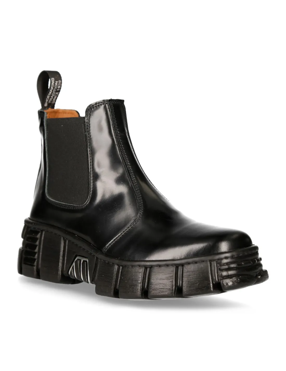 New Rock ANKLE BOOT BLACK TOWER M-WALL007N-C2 Hot