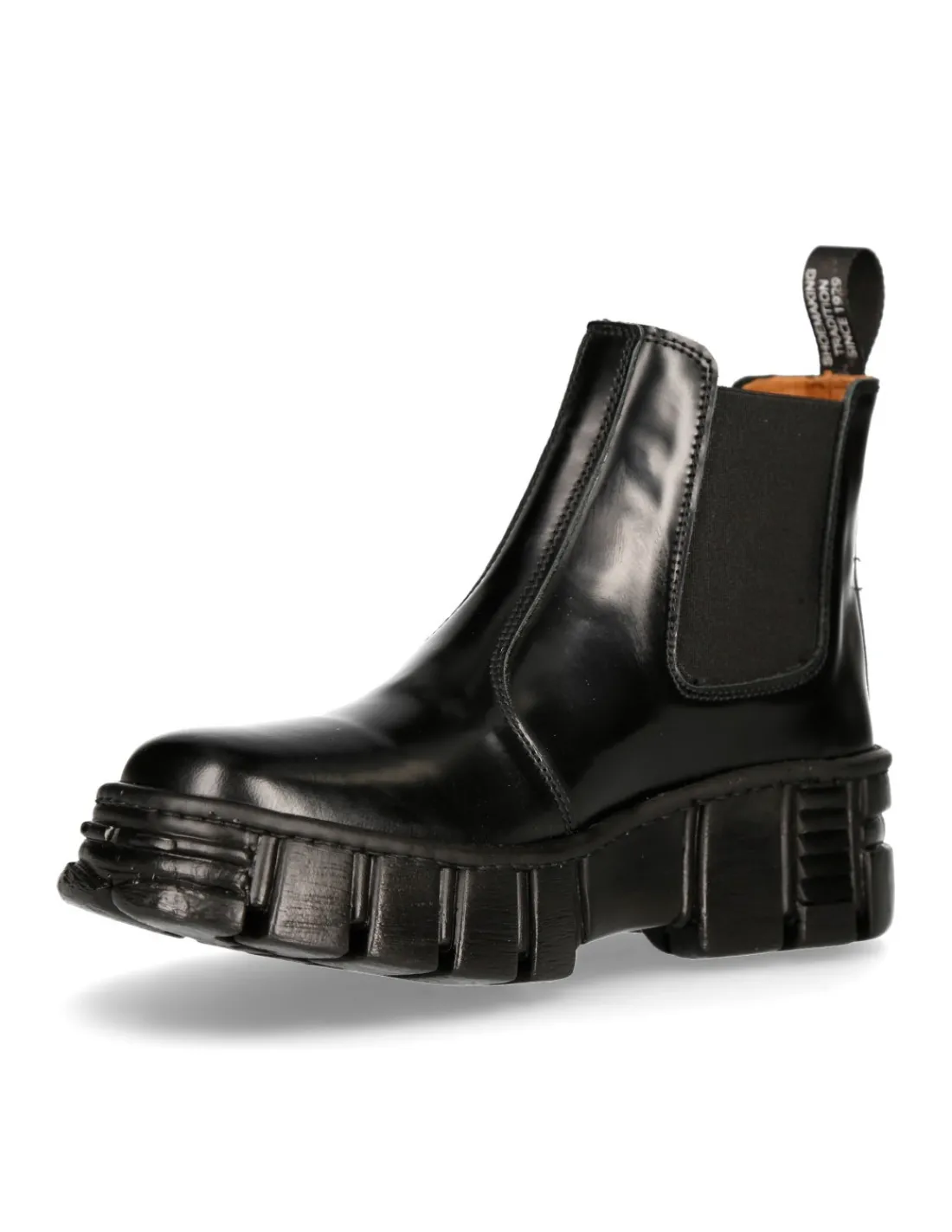 New Rock ANKLE BOOT BLACK TOWER M-WALL007N-C2 Hot