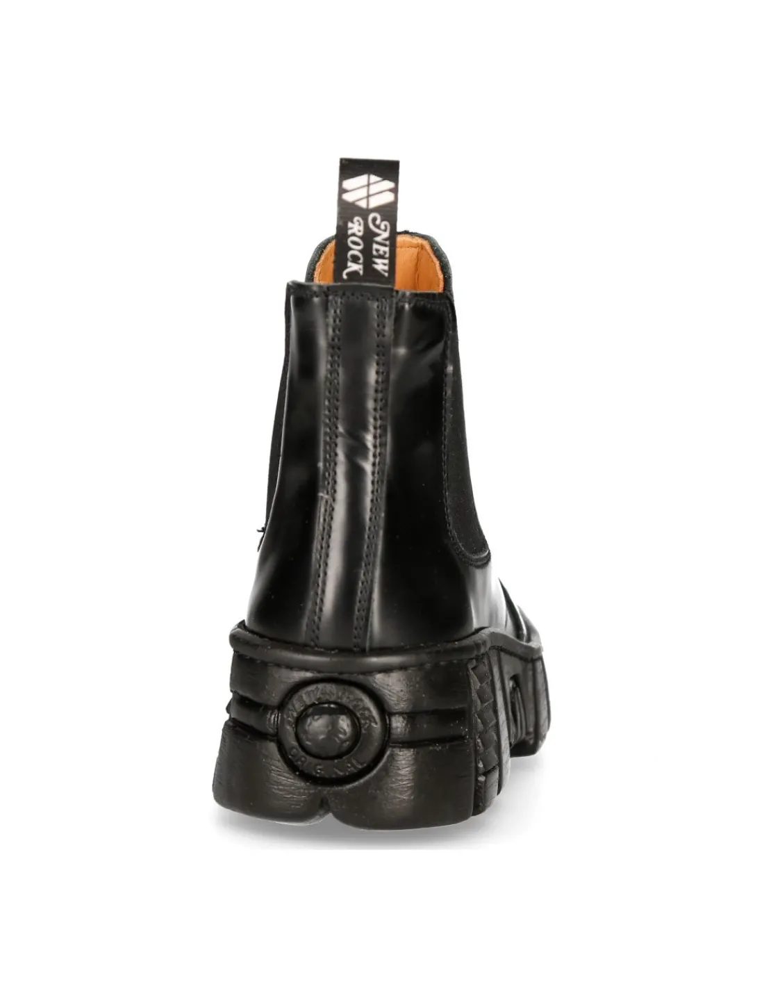 New Rock ANKLE BOOT BLACK TOWER M-WALL007N-C2 Hot