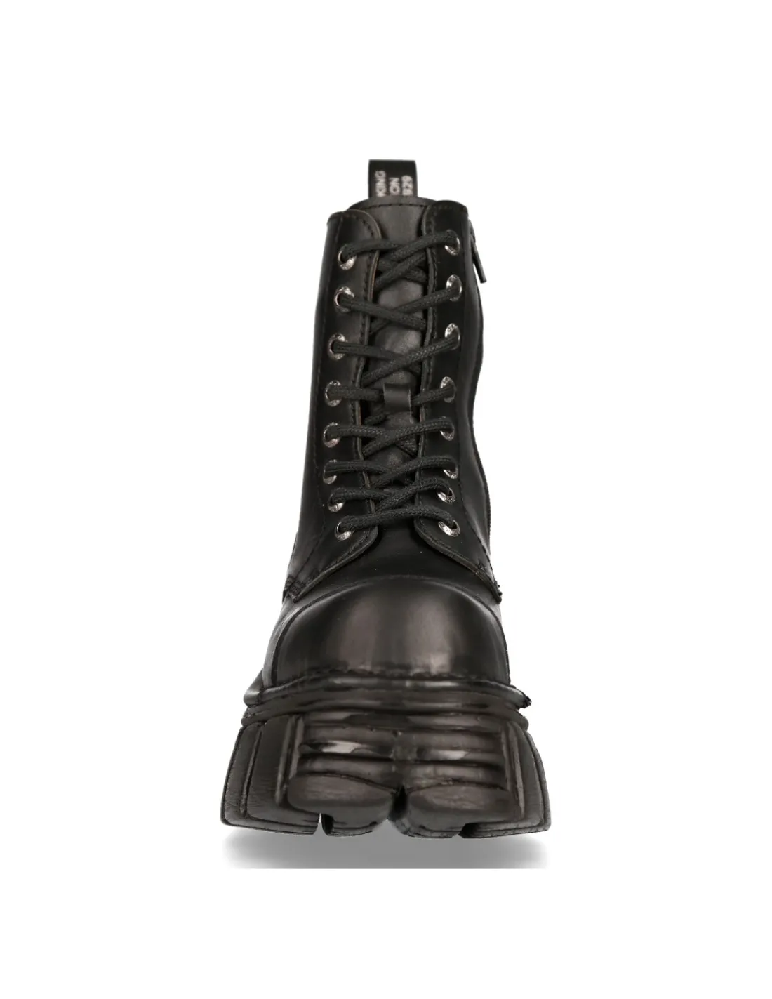 New Rock ANKLE BOOT BLACK TOWER WITH LACES M-NEWMILI083-S39 Outlet