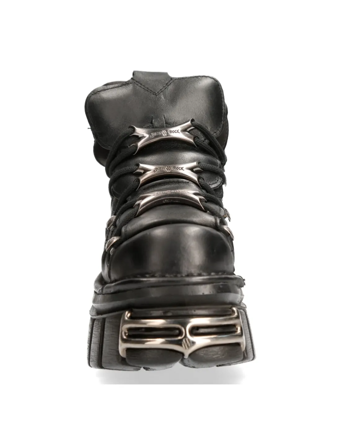 New Rock ANKLE BOOT BLACK TOWER WITH LACES M-106-S112 Online