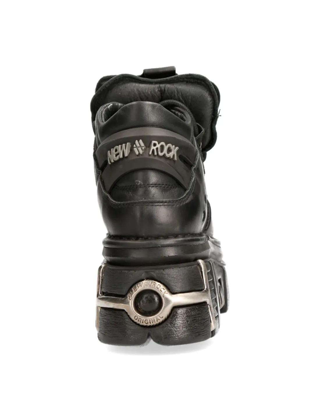 New Rock ANKLE BOOT BLACK TOWER WITH LACES M-106-S112 Online