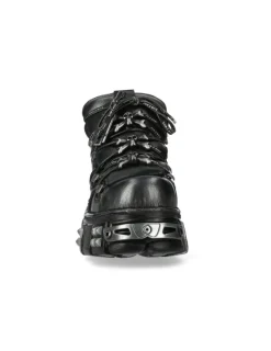 New Rock ANKLE BOOT BLACK TOWER WITH LACES M-106PHSC-V2 Sale